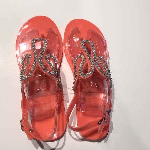 📦Women’s flip flop thong sandals coral - Picture 6 of 8